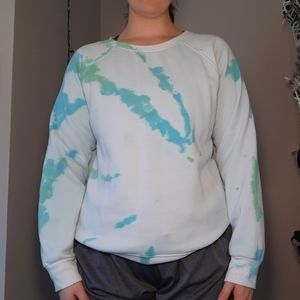 Tye-dye crewneck